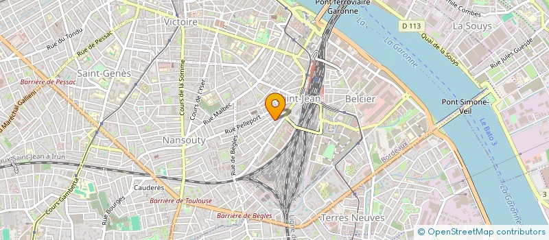 localisation de l'entreprise AUTOBAN GROUP  BORDEAUX