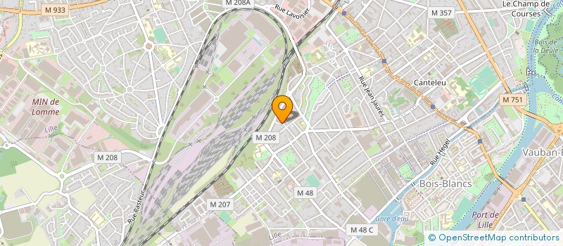 localisation de l'entreprise AUTOBAR PLASTIQUES SA à LILLE