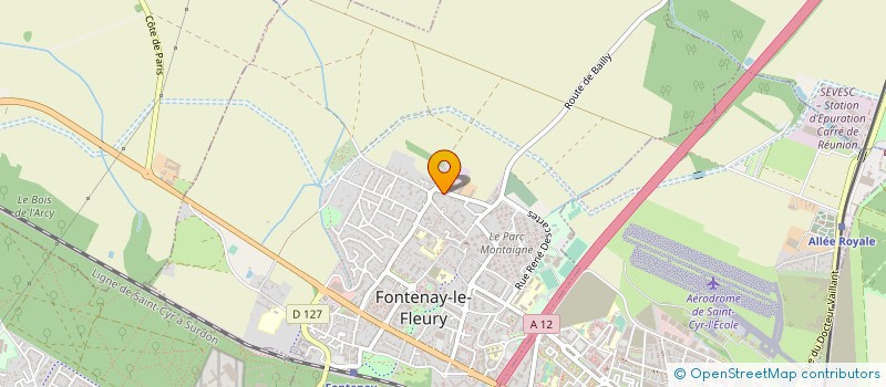localisation de l'entreprise AUTOBILAN 78 à FONTENAY-LE-FLEURY