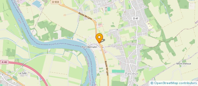localisation de l'entreprise AUTOBILAN à REYRIEUX