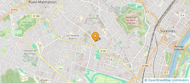 localisation de l'entreprise AUTOBLOK S A R L à RUEIL-MALMAISON