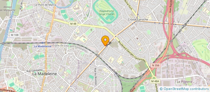 localisation de l'entreprise AUTOBOLVIN à MARCQ-EN-BARŒUL
