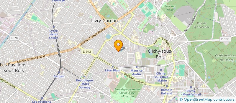 localisation de l'entreprise AUTOBOSSES FRANCE à LIVRY-GARGAN
