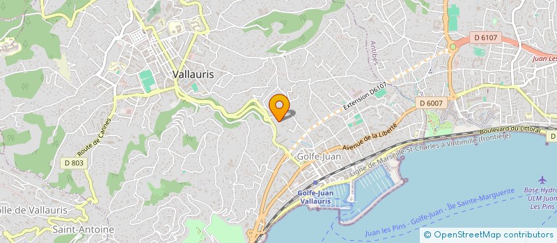 localisation de l'entreprise AUTOBOX EXPRESS à VALLAURIS