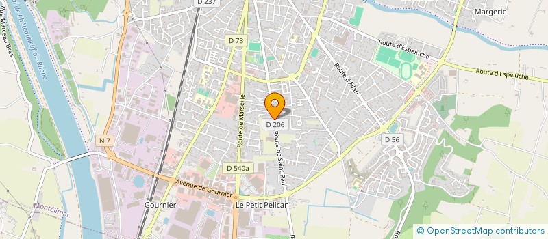 localisation de l'entreprise AUTOBRIDGE  MONTELIMAR