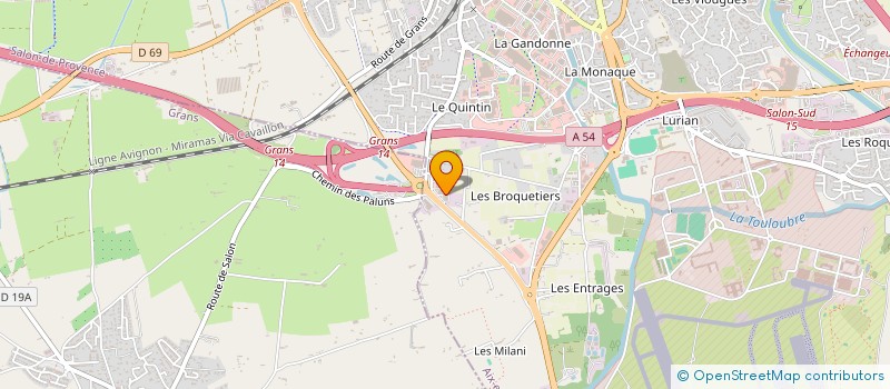 localisation de l'entreprise AUTOBRILLA DETALING à SALON-DE-PROVENCE