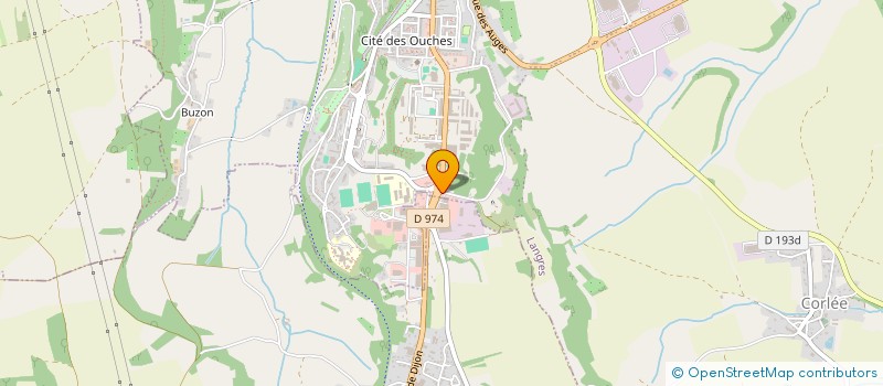 localisation de l'entreprise AUTOBUS LANGROIS à SAINTS-GEOSMES