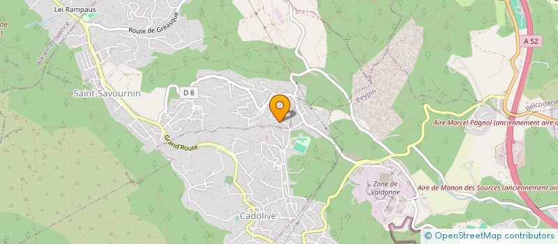 localisation de l'entreprise AUTOCARE +  SAINT-SAVOURNIN