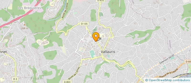 localisation de l'entreprise AUTOCARS A BOLLERI à VALLAURIS