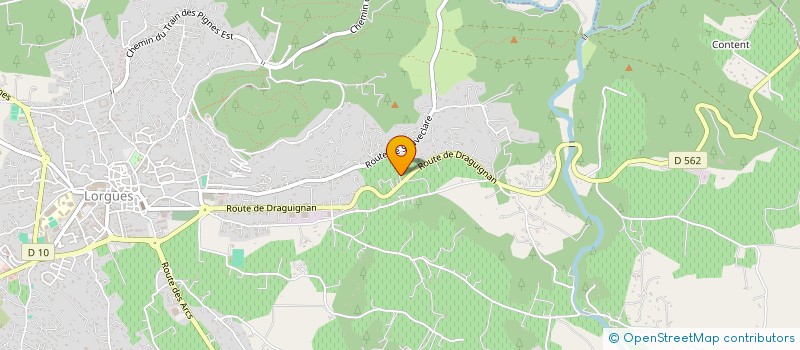 localisation de l'entreprise AUTOCARS BOURDIN à LORGUES