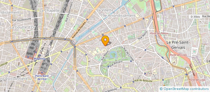 localisation de l'entreprise AUTOCARS DIDIER LIBE à PARIS