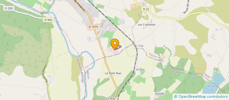 localisation de l'entreprise AUTOCARS DU LARAGNAIS  LARAGNE-MONTEGLIN