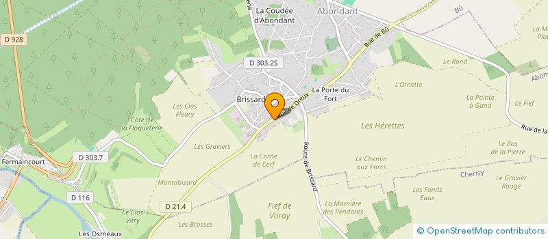 localisation de l'entreprise AUTOCARS INTERVOYAGES à ABONDANT