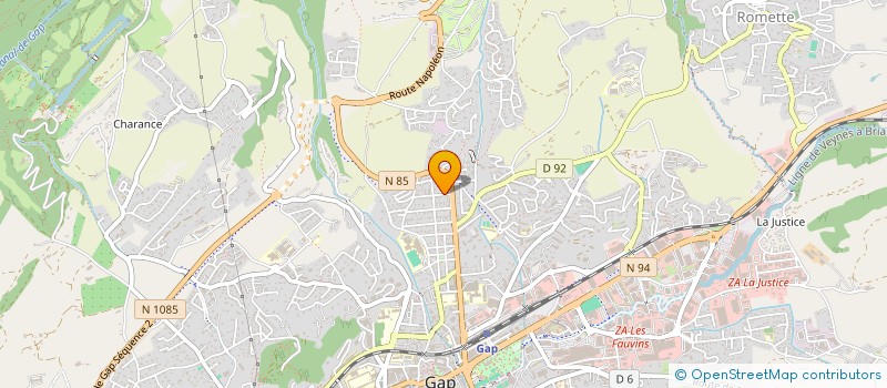 localisation de l'entreprise AUTOCARS JACOB à GAP