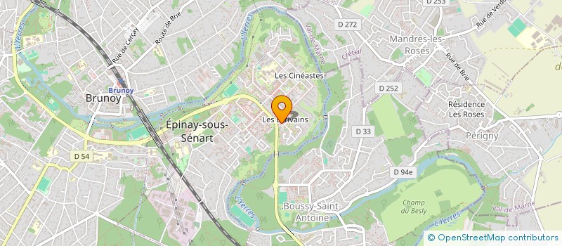 localisation de l'entreprise AUTOCARS LAURIN à EPINAY-SOUS-SENART