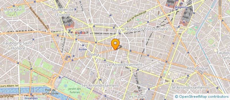 localisation de l'entreprise AUTOCARS P COULAMY à PARIS