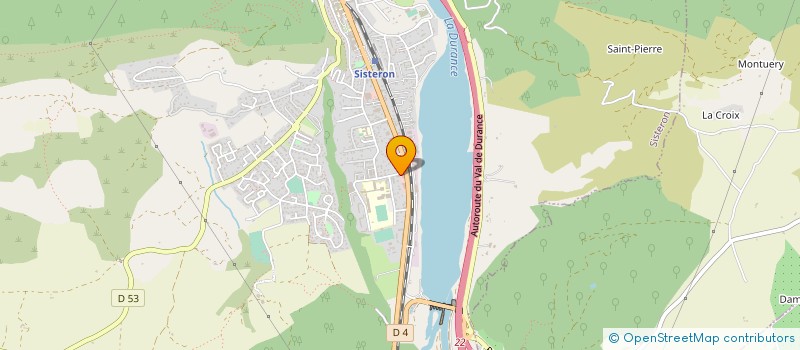 localisation de l'entreprise AUTOCARS PAYAN  SISTERON