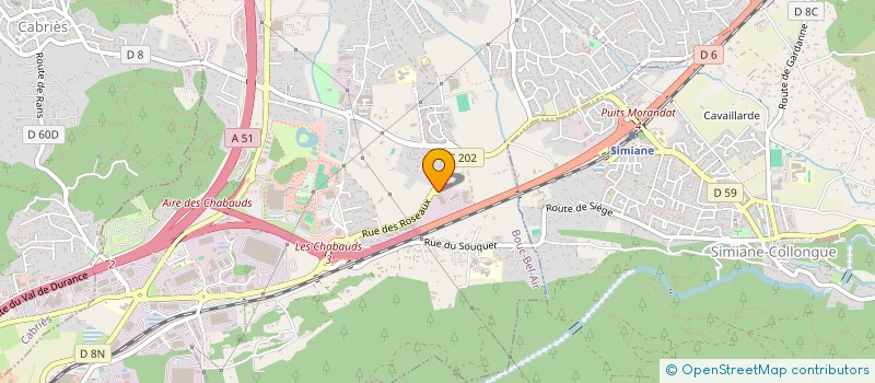 localisation de l'entreprise AUTOCARS TRANS AZUR à BOUC-BEL-AIR