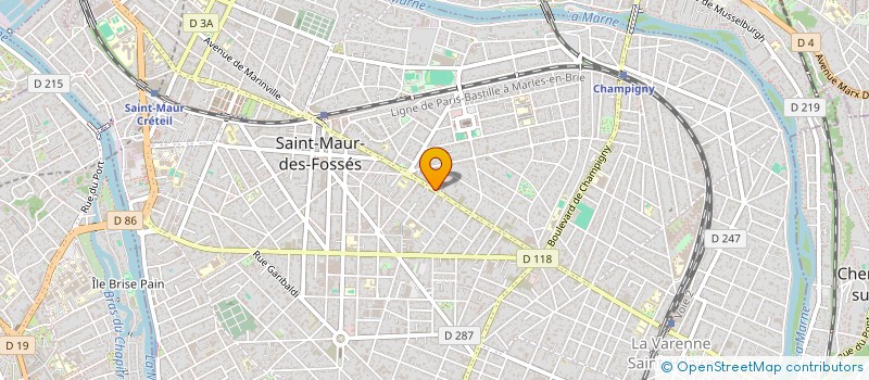 localisation de l'entreprise AUTOCASH à SAINT-MAUR-DES-FOSSES