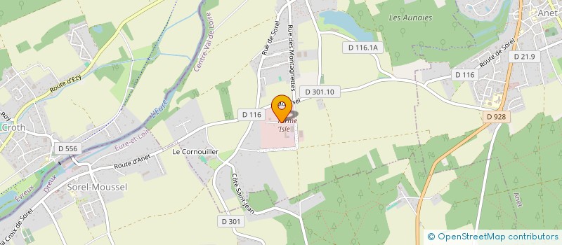 localisation de l'entreprise AUTOCCAZ' à SAUSSAY