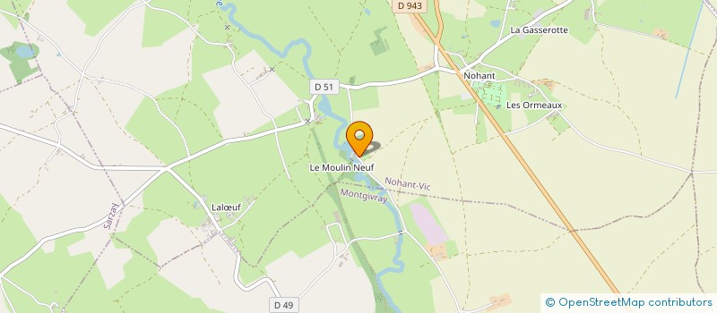 localisation de l'entreprise AUTOCHEM EUROPE à NOHANT-VIC