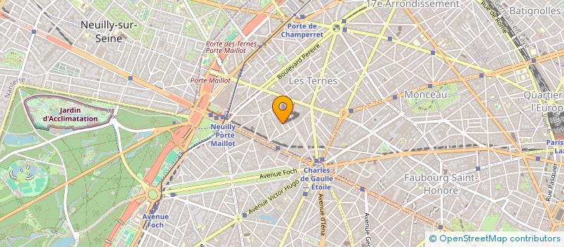 localisation de l'entreprise AUTOCOM.  PARIS