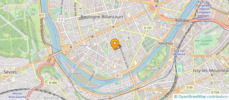 localisation de l'entreprise AUTOCOMMUTATEUR BUREAU CABLING COMMUNICA à BOULOGNE-BILLANCOURT