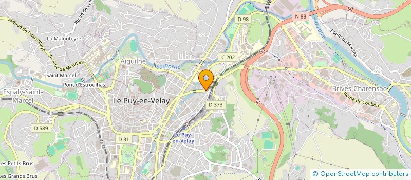 localisation de l'entreprise AUTOCONTROLE DU VELAY à LE PUY-EN-VELAY