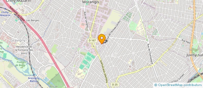 localisation de l'entreprise AUTOCULT à MORANGIS