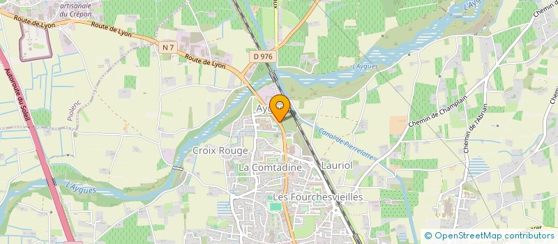 localisation de l'entreprise AUTODECONSTRUCTEURS DEPOLLUEURS REUNIS à ORANGE