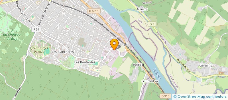 localisation de l'entreprise AUTODEM SERVICES  VERNON