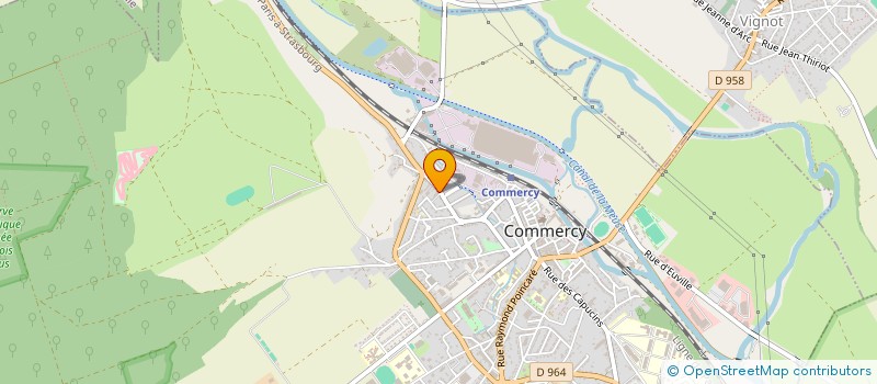 localisation de l'entreprise AUTODIAG à COMMERCY