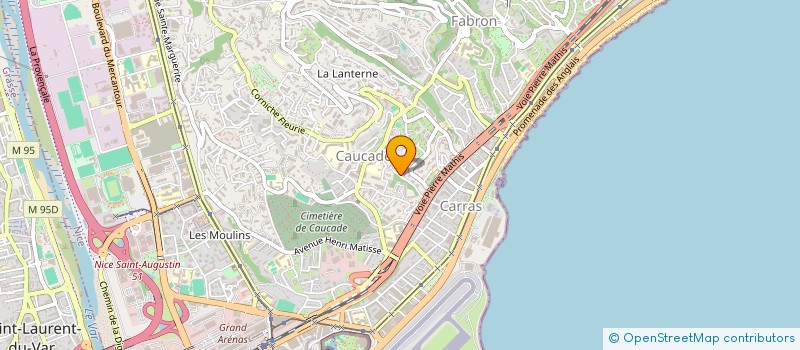 localisation de l'entreprise AUTODIAG06  NICE