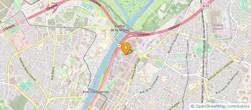 localisation de l'entreprise AUTODISTRIBUTION BASSIN PARISIEN NORD à ANGERS
