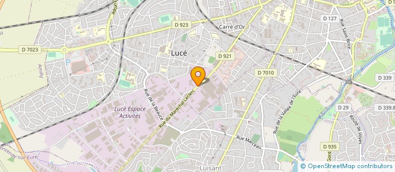 localisation de l'entreprise AUTODISTRIBUTION POIDS-LOURDS à LUCE