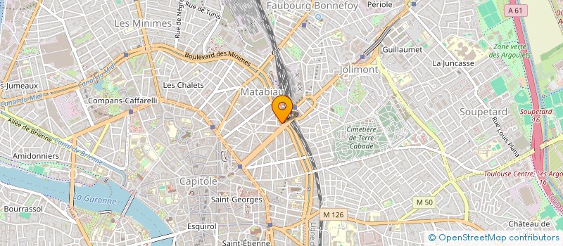 localisation de l'entreprise AUTODITORIUM SAS  TOULOUSE