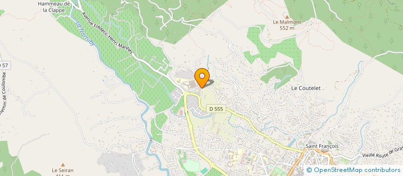 localisation de l'entreprise AUTODRAGUI 83 à DRAGUIGNAN
