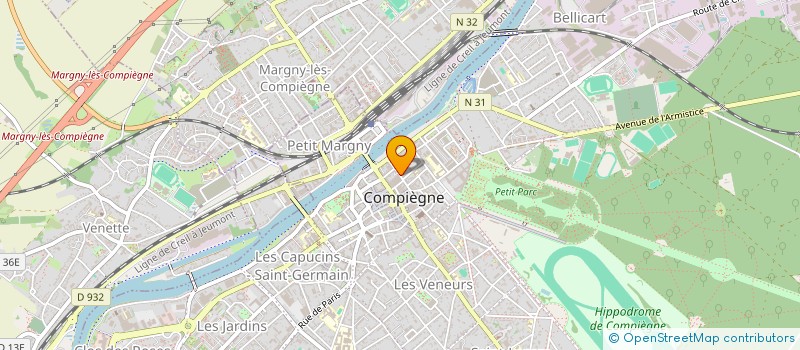 localisation de l'entreprise AUTOECO  COMPIEGNE