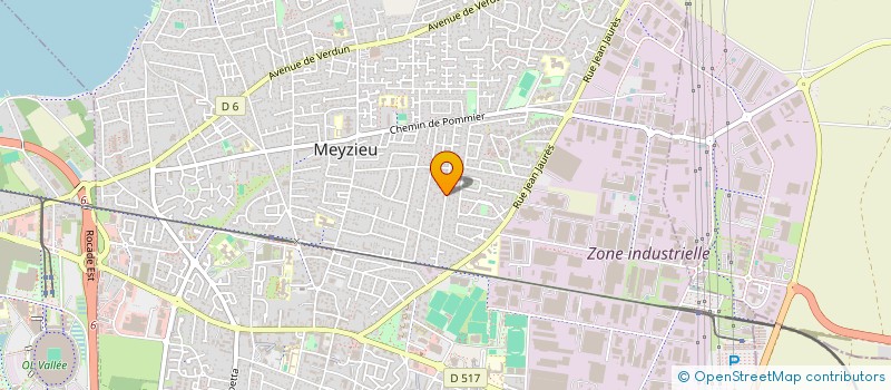 localisation de l'entreprise AUTOENERGIES à MEYZIEU