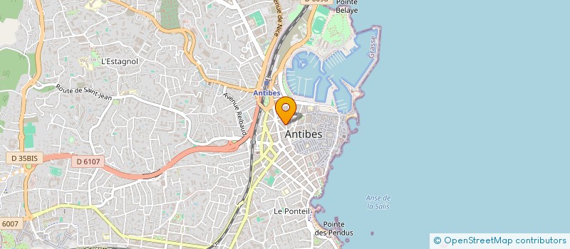 localisation de l'entreprise AUTOEUROPE  ANTIBES