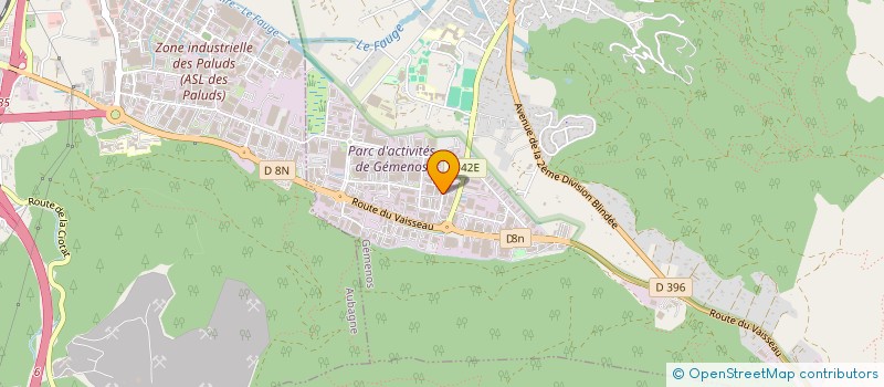 localisation de l'entreprise AUTOFACIL83  GEMENOS