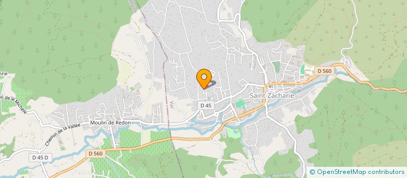 localisation de l'entreprise AUTOFERM & MAINTENANCE  SAINT-ZACHARIE