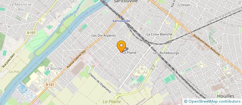 localisation de l'entreprise AUTOFIL  SARTROUVILLE