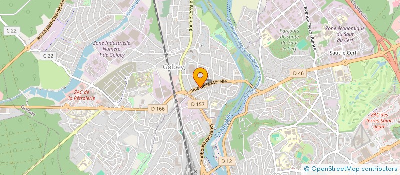 localisation de l'entreprise AUTOFIX  GOLBEY