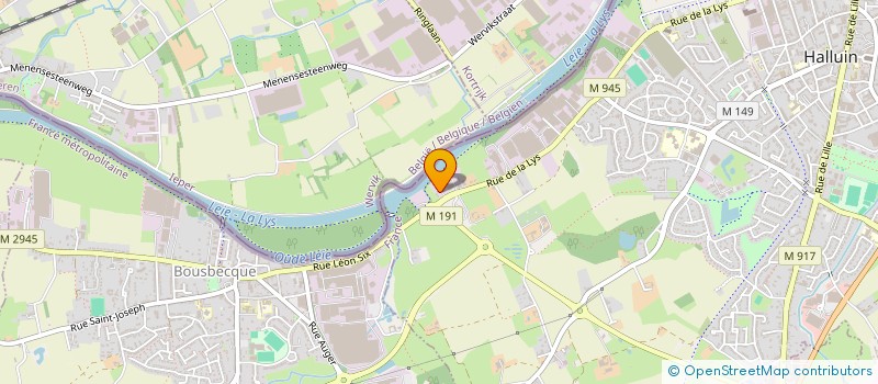 localisation de l'entreprise AUTOFLO  HALLUIN