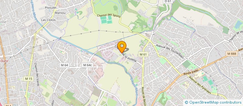localisation de l'entreprise AUTOFOX à L'UNION