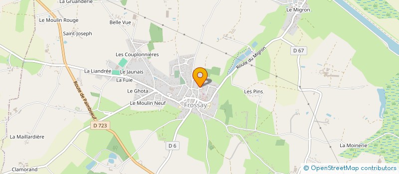 localisation de l'entreprise AUTOGOLD 44 à CHAUVE
