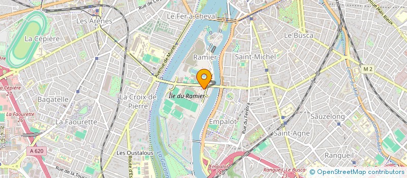 localisation de l'entreprise AUTOGRAPHE & IMAGES à TOULOUSE