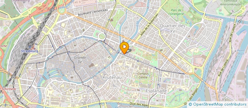 localisation de l'entreprise AUTOGRIFF à STRASBOURG