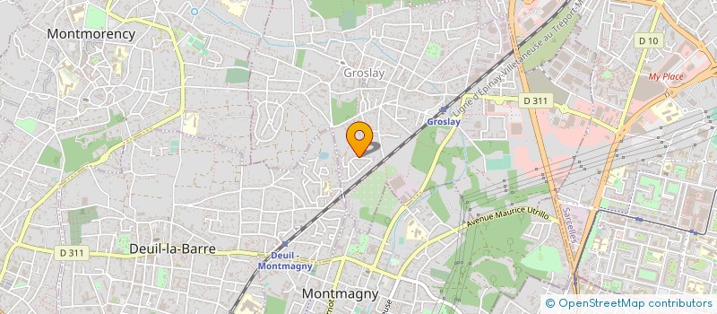 localisation de l'entreprise AUTOHH  GROSLAY